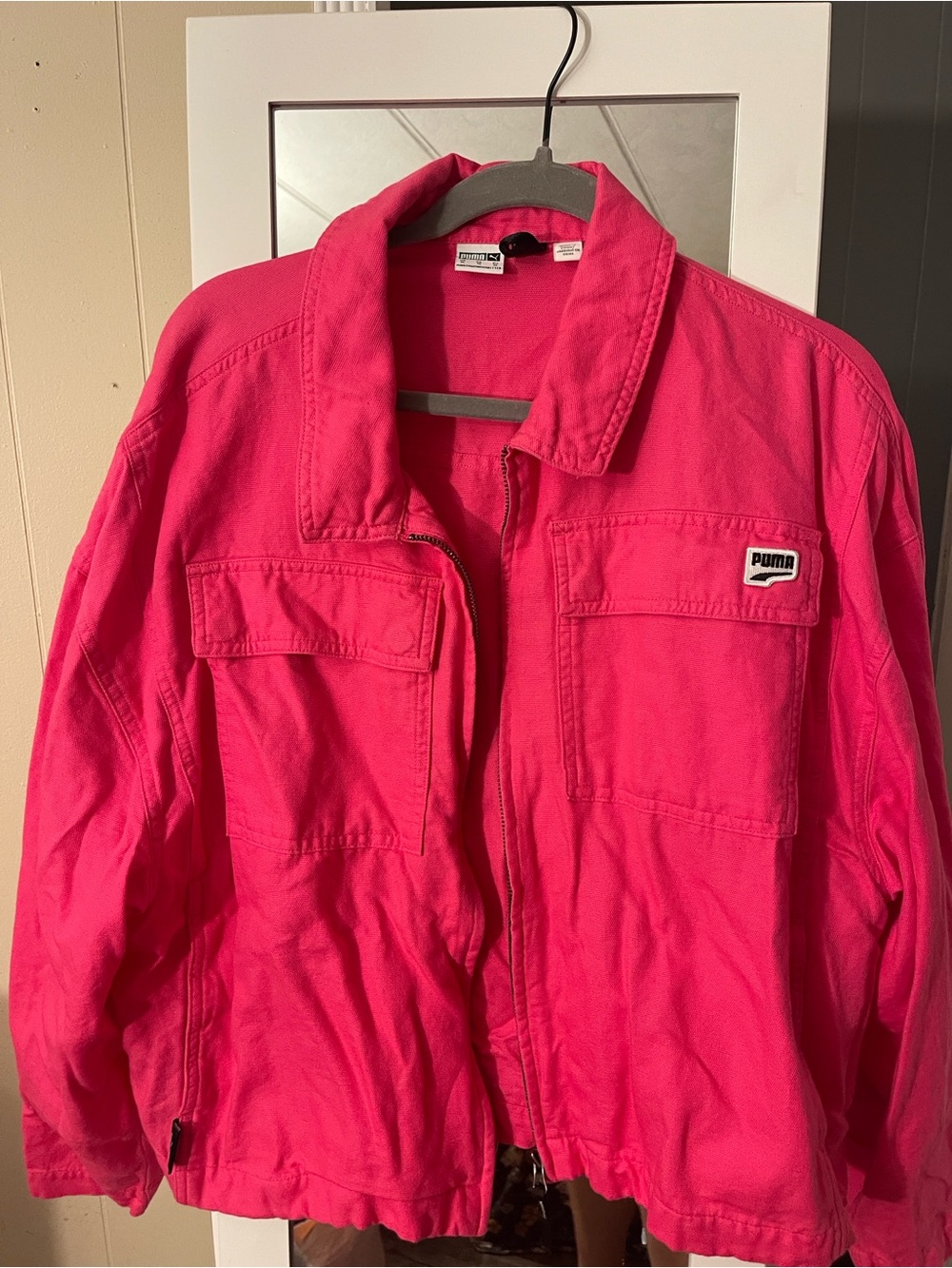 Puma Women’s Bright Pink Utility Jacket